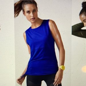 Fabletics Cashel Cinch Side Muscle Tank Top